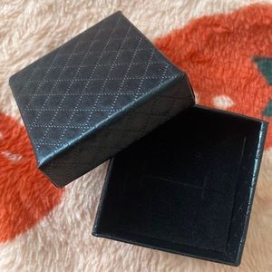 Ring & Earring Small Jewelry Box 🖤